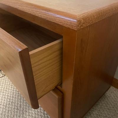 Oak nightstand