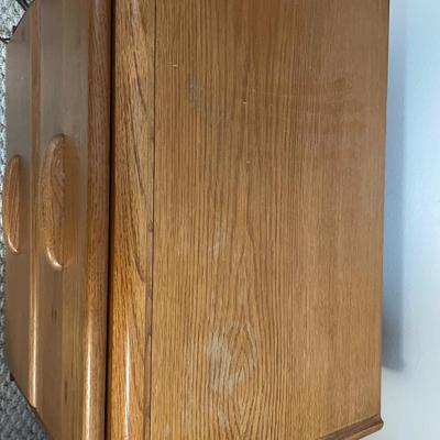 Oak nightstand