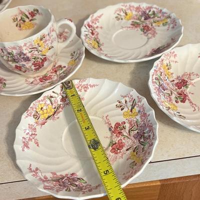 Copeland Spode Fairy Dell Dinnerware Tea Set - 26 Pieces