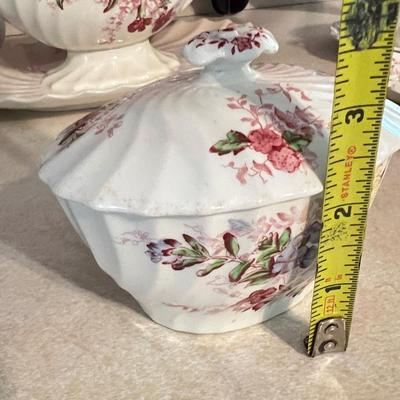 Copeland Spode Fairy Dell Dinnerware Tea Set - 26 Pieces