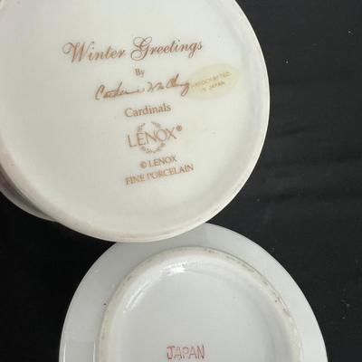 Vintage Porcelain China Lot - Commissioned Porcelain, 22 K Gold,