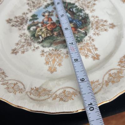 Vintage Porcelain China Lot - Commissioned Porcelain, 22 K Gold,