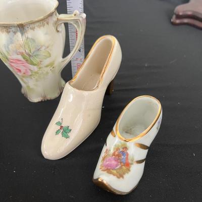 Vintage Porcelain China Lot - Commissioned Porcelain, 22 K Gold,