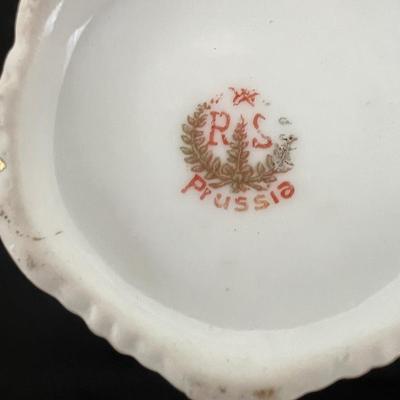 Vintage Porcelain China Lot - Commissioned Porcelain, 22 K Gold,