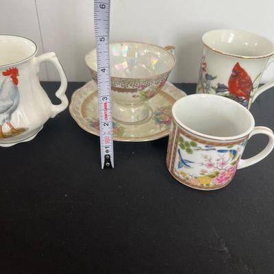 Vintage Porcelain China Lot - Commissioned Porcelain, 22 K Gold,