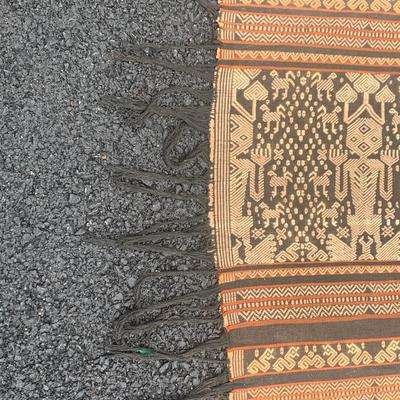Antique Rug 3 - (8’ x 2’ Runner) Long Fringe