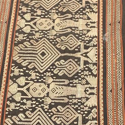Antique Rug 3 - (8’ x 2’ Runner) Long Fringe