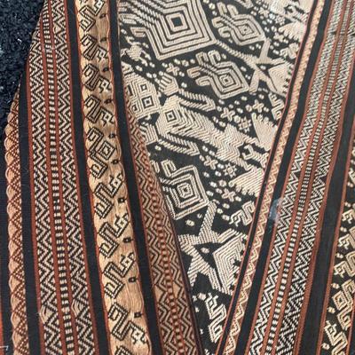 Antique Rug 3 - (8’ x 2’ Runner) Long Fringe