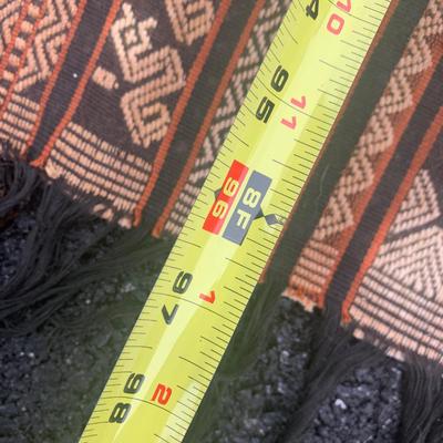 Antique Rug 3 - (8’ x 2’ Runner) Long Fringe