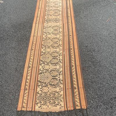 Antique Rug 3 - (8’ x 2’ Runner) Long Fringe