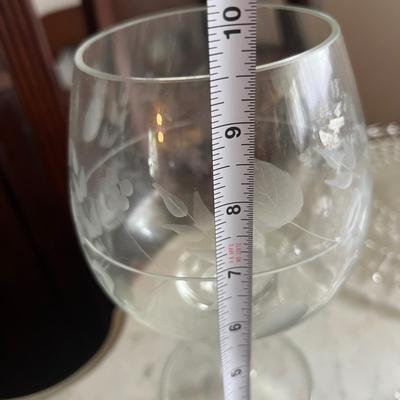 BIG Lot Cut Crystal, Glass, Decorative, Serving Ware, Vases, Milk Glass
