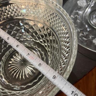 BIG Lot Cut Crystal, Glass, Decorative, Serving Ware, Vases, Milk Glass