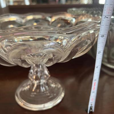 BIG Lot Cut Crystal, Glass, Decorative, Serving Ware, Vases, Milk Glass