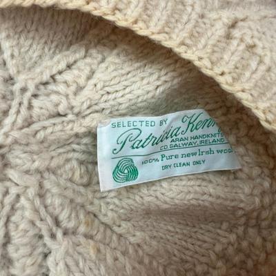 Vintage Wool Sweaters Hat Lot - Scandinavian, Irish