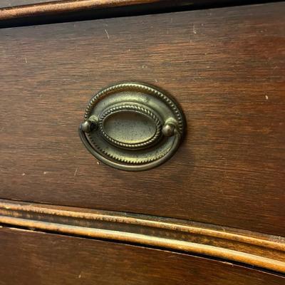 Vintage 4 Drawer Solid Wood Dresser