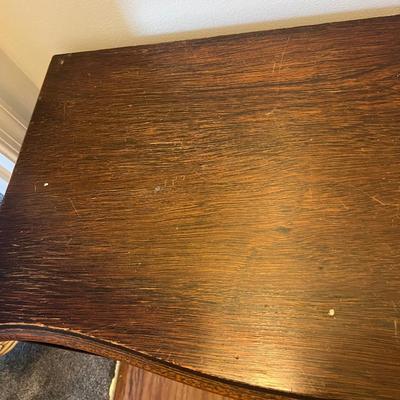 Vintage 4 Drawer Solid Wood Dresser