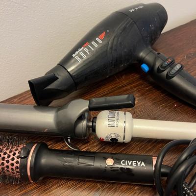 Designer Haircare Items - Babyliss, Hot Tools, Civeya