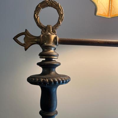 Vintage Swing Arm Floor Lamp