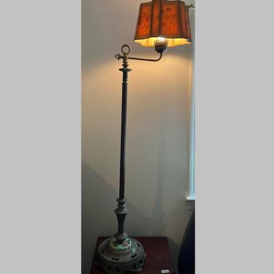 Vintage Swing Arm Floor Lamp