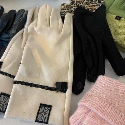 Women's Gloves Mittens Lot - Leather, NWT, Wool
