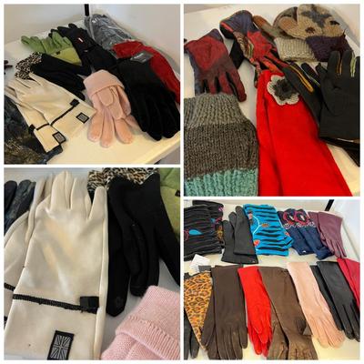 Women's Gloves Mittens Lot - Leather, NWT, Wool