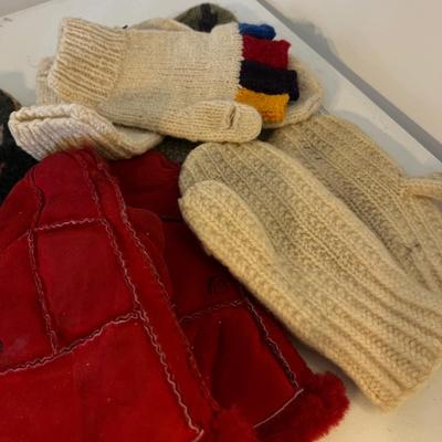 Women's Gloves Mittens Lot - Leather, NWT, Wool