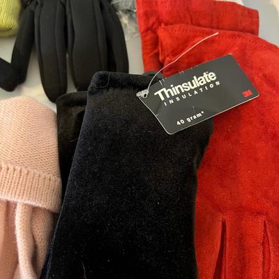 Women's Gloves Mittens Lot - Leather, NWT, Wool