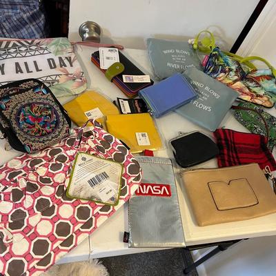 Lot of Wallets, Bags, Purses