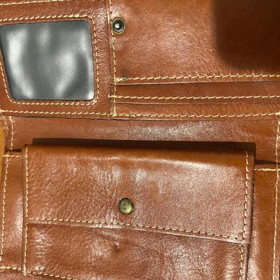 Italian Leather Patricia Nash Wallet & Crossbody Purse