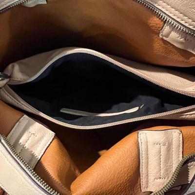 2 Faux Leather Concealed Carry Totes Purses - Orange is "Connor"