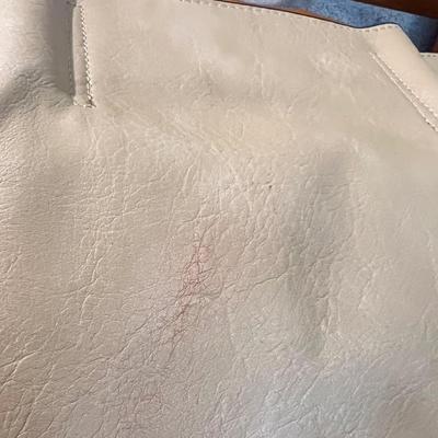 2 Faux Leather Concealed Carry Totes Purses - Orange is "Connor"