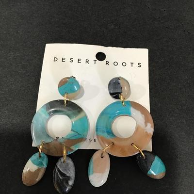 Cute Desert roots earrings