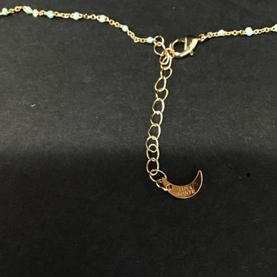 Beautiful Luna Aventurine gemstone necklace very nice