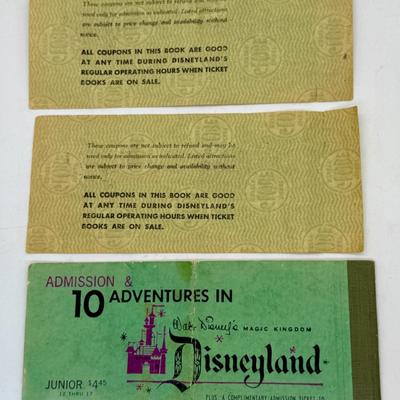 Sale Photo Thumbnail #419: late 60's or early 70's Vintage Ticket book and Coupons.  See photos for details.
