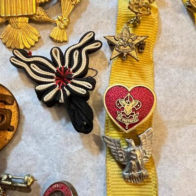 Vintage Military Girl Scouts Lot - WWI, WWII