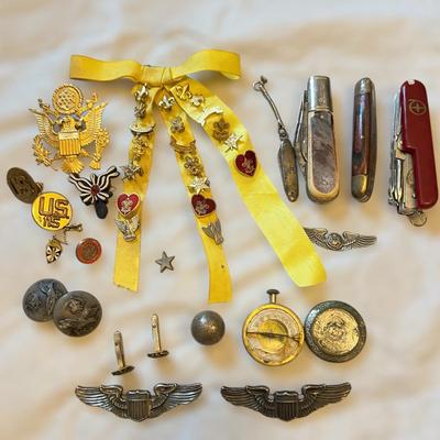 Vintage Military Girl Scouts Lot - WWI, WWII