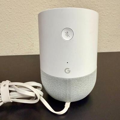 Sale Photo Thumbnail #508: The Google Home Smart Assistant is compatible with more than 1,000 smart home devices, including Insignia, TP-Link, Philips Hue, Samsung SmartThings, and Nest. Great condition, works well.