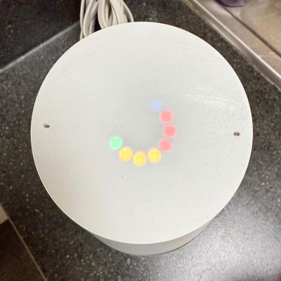 Sale Photo Thumbnail #509: The Google Home Smart Assistant is compatible with more than 1,000 smart home devices, including Insignia, TP-Link, Philips Hue, Samsung SmartThings, and Nest. Great condition, works well.