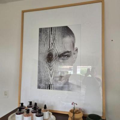Sale Photo Thumbnail #72: Large Custom framed art