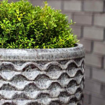 Sale Photo Thumbnail #90: HONEYCOMB Pots and planters multiple sizes - beige grey color (not shown)