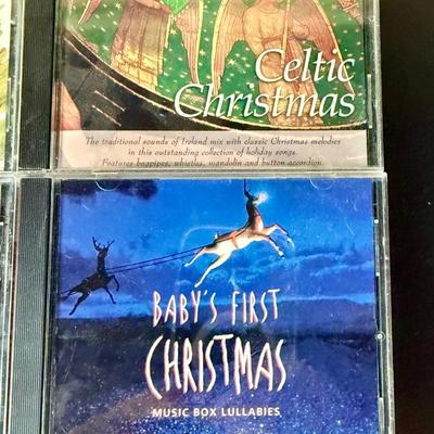 Sale Photo Thumbnail #544: 7 CDs in the lot. Includes Barbara Streisand, Celtic Christmas, Baby's First Christmas, and more.