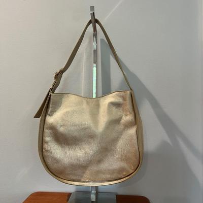 NWOT Luxury Designer Tote Le Monde London Bucket Leather Purse Shoulder Bag