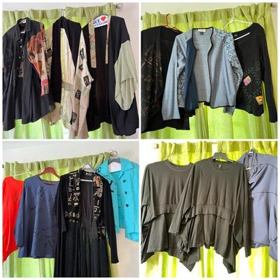 Designers Ahni, Amma Women's Shirt Top Lot Sz. L-XL