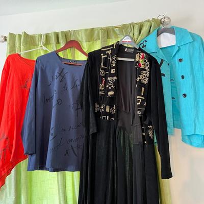 Designers Ahni, Amma Women's Shirt Top Lot Sz. L-XL