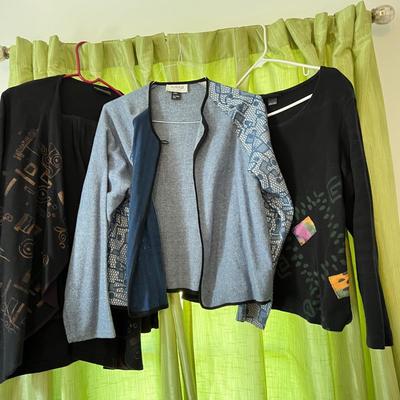 Designers Ahni, Amma Women's Shirt Top Lot Sz. L-XL