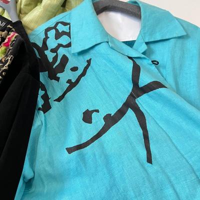 Designers Ahni, Amma Women's Shirt Top Lot Sz. L-XL