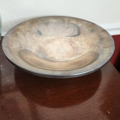Fisher Sterling Silver Bowl 919 12.5" dia 429 grams