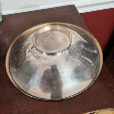 Fisher Sterling Silver Bowl 919 12.5" dia 429 grams