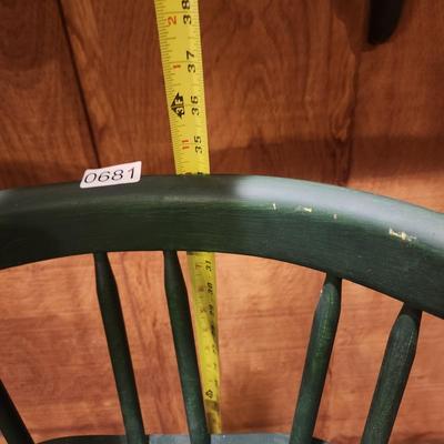 3 Wood Counter Height Stools