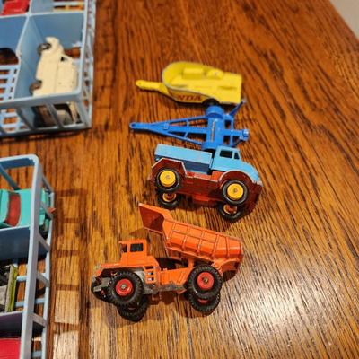 Lot of Matchbox, Corgi, Marx & Others Toy Vehicles , Booklets, Puzzles